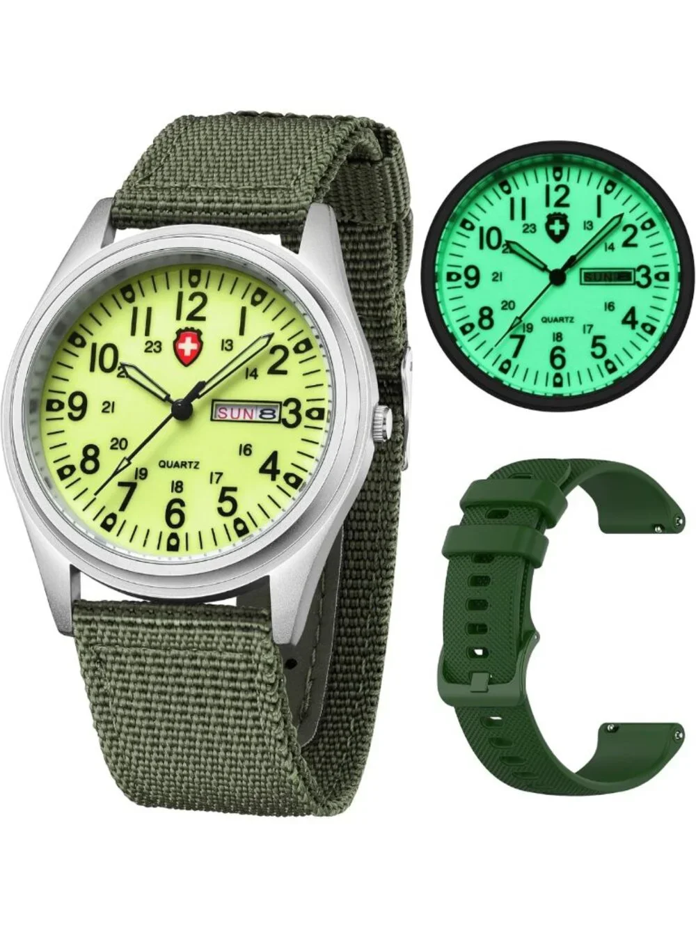 Unisex Military Field Watch | Durable Analog Quartz Timepiece with Nylon Strap